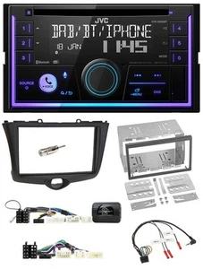 JVC Lenkrad USB 2DIN DAB Bluetooth CD Autoradio für Toyota Yaris P1 2003-2005 - Bild 1 von 11