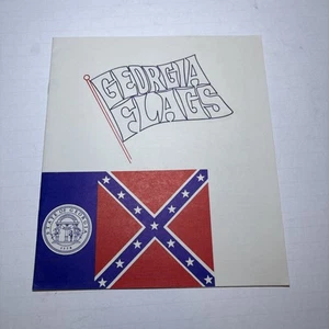 1973 Secretary of State Georgia Flags and America History - Picture 1 of 4