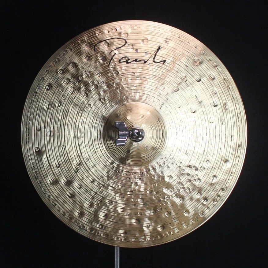 Paiste 15" Signature Dark Energy Mark I Hi Hats - 1096g/1762g (video demo) - image 1 of 1