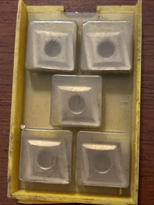 Unused Packof 5 Kennametal Carbide Inserts Turning # CNMP643 KC850 CNMP 19 06 12 - Picture 1 of 3