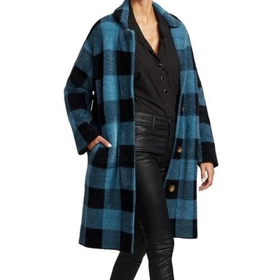 Jaqueta suéter xadrez azul ESSENTIEL ANTUÉRPIA tamanho XS Wice - Imagem 1 de 4