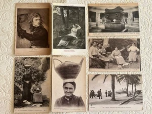 WW1 Era Post Cards Carte Postale Lot Of 7 Paris  Originals - Picture 1 of 13