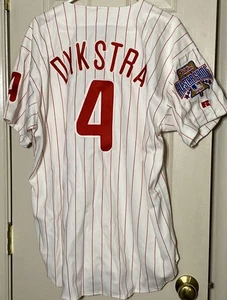 Philadelphia Phillies Baseball All Star Game 1996 Jersey 4 Dykstra Size 48 NWT - Picture 1 of 6