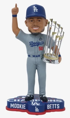 Mookie Betts Los Angeles Dodgers 2024 World Series Bobblehead Bobble Head Doll - Image 1 of 3