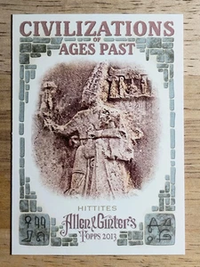 2013 Topps Allen and Ginter Civilizations of Ages Past #HT Hittites - Imagen 1 de 2