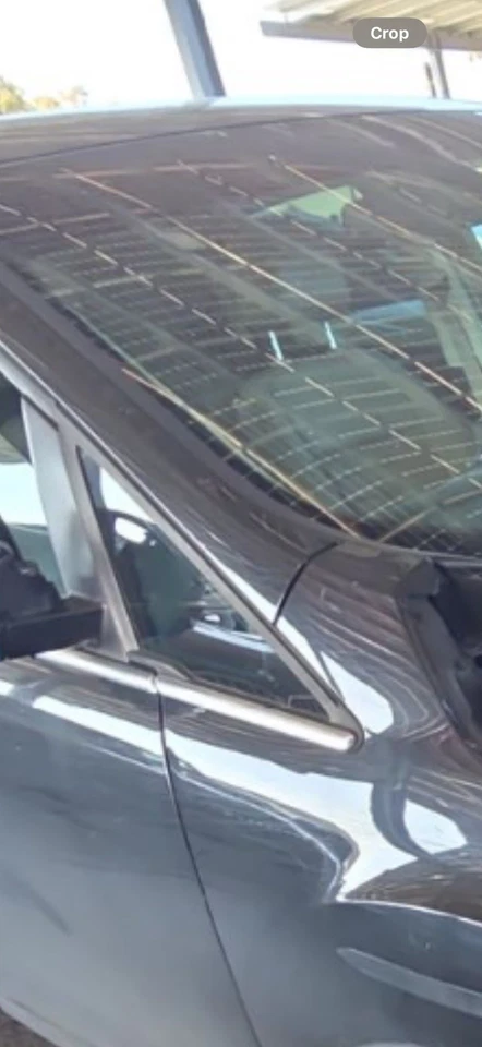 Ford C-Max 13-18 pilar delantero derecho esquina ventilación puerta vidrio cromo ventana OEM Foto 1 de 1