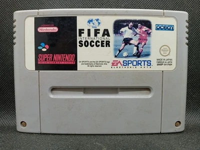 FIFA International Soccer - Super Nintendo SNES EU PAL - SNSP-84-FAH (l#01) - Photo 1/4
