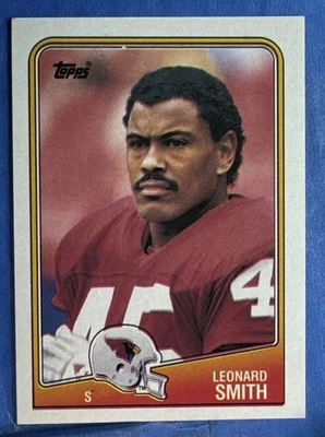 1988 Topps - Leonard Smith #257 (RC) - Image 1 of 2
