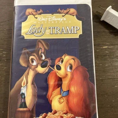 Walt Disney's Masterpiece Lady and the Tramp 1998 VHS Clamshell Edition Tested  - Image 1 of 2