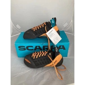 SCARPA Unisex Instinct Lace Kletterschuhe - schwarz/orange - Gr. 7M 8W - neu - Bild 1 von 7