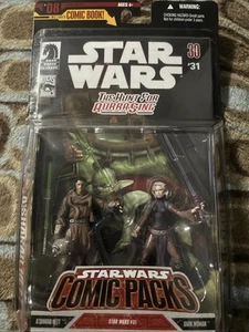 Star Wars Comic Packs #31 Dark Woman & A'Sharad Hett Hasbro Dark Horse New 2007 - Picture 1 of 2