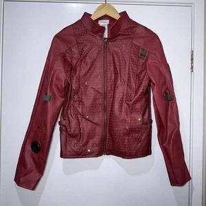 MARVEL DISNEY Star-Lord Pleather Jacket Peter Quill Guardian of the Galaxy XS - Picture 1 of 10