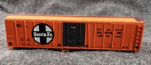 Bachmann 70900 51' Steel Reefer Cargo Car Santa Fe Orange H0.............(SB6) - Bild 1 von 10