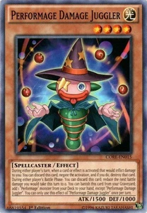 Performage Damage Juggler Common Clash of Rebellions YuGiOh Card - Picture 1 of 1