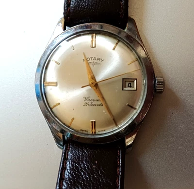 ROTARY "VISCOUNT" Vintage Gents Watch ~ Working ~ 1960's ~ 21J AS 1704/05 Mov't - image 1 of 4