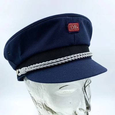 Deutsche Bahn DB Schirmmütze Gr.55 Deutsche Bundesbahn Eisenbahner Vintage Retro - Bild 1 von 4