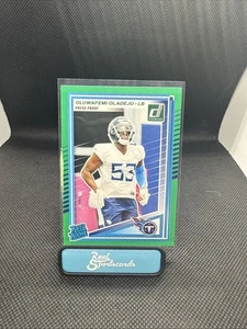 Oluwafemi Oladejo #384 Rated Rookie Green Press Proof 2025 Donruss Titans  - Bild 1 von 2