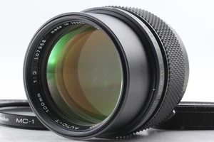 [Near MINT] Olympus OM System Zuiko Auto-T 100mm f/2 Telephoto Lens From JAPAN - Picture 1 of 10
