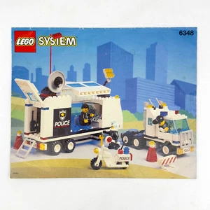 Lego Squadra di Sorveglianza della Polizia 6348 - Solo Libretto Istruzioni - Foto 1 di 2
