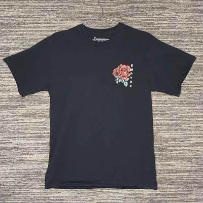 Camiseta Empyre Para Hombre Negra Todo Tiene Un Precio Floral Talla Mediana Foto 1 de 4