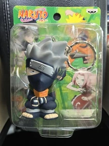 RARE Naruto Kakashi Hatake Mascot FIgure Key Chain Holder JAPAN ANIME - Picture 1 of 2