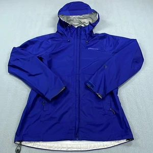 Patagonia Torrentshell Jacke Damen mittelblau H2No wasserdicht Regen Kapuze - Bild 1 von 19