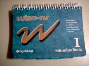 Wechsler Intelligence Scale for Children (WISC-IV, Stimulus Book 1) - Picture 1 of 1