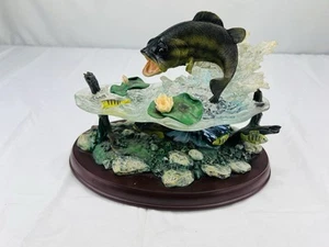 Top Water Action Freshwater Legends 2004 Bradford Exchange 2nd Issue Bass Fish - Bild 1 von 6