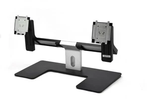 Dell Double Dual Monitor Stand. NEW & Original. MDS14A. Up to 27" Screens - Picture 1 of 2