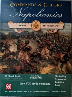 GMT Commands and Colors Napoleonics The Russian Army ~ New - Image 1 of 2