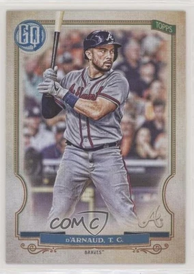 2020 Topps Gypsy Queen Bazooka Back Travis d'Arnaud #280 - Image 1 of 2
