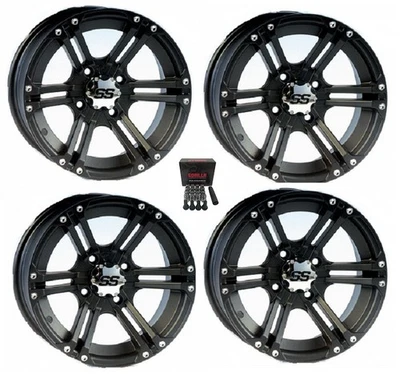 ITP SS212 UTV Wheels/Rims Black 14" Polaris RZR 1000 XP (4) Foto 1 de 3