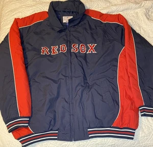 GIII Boston Red Sox Bomberjacke Herren Gr. 3XL Carl Banks Full Zip Vintage  - Bild 1 von 12