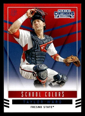 2015 Panini Contenders - School Colors - #14 Taylor Ward - Image 1 of 2