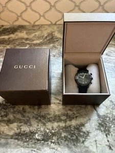 Gucci G-Chrono VS-VVS Black Diamonds - Picture 1 of 4
