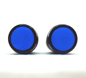 10x Kontrollleuchte blau LED Lampe φ16mm Schraubklemme ACDC 24V Shinohawa AD16-16D/S - Bild 1 von 6