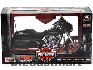 MAISTO 32328 2015 HARLEY DAVIDSON STREET GLIDE SPECIAL DIECAST CRUISER 1:12 BLK - Picture 1 of 1