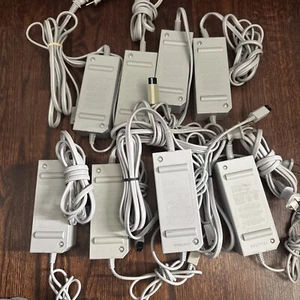 Lot of 8 Official OEM Nintendo Wii AC Power Supply Adapter Cord RVL-002 TESTED! - Picture 1 of 6