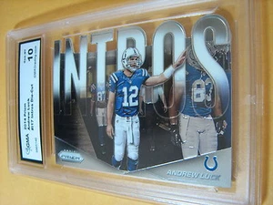 ANDREW LUCK COLTS 2014 PRIZM INTROS GESTANZT # 117 BEWERTET 10 L@@K - Bild 1 von 1