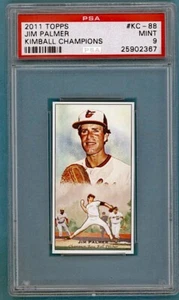 2011 Topps Jim Palmer Kimball Champions #KC-88 PSA 9! POP 1! Orioles! HOF! - Picture 1 of 2