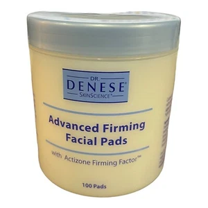 DR. DENESE ADVANCED FIRMING FACIAL PADS WITH ACTIZONE FIRMING FACTOR 100 PADS