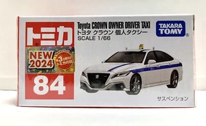 Takara Tomy / Tomica No.84 Toyota Crown Owner Driver Taxi / 1:66 - Picture 1 of 5
