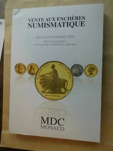 Auktionskatalog Münzen MDC Monaco 2020 - Bild 1 von 4