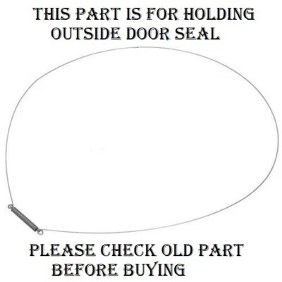 BUSH Clip retenedor sello puerta lavadora Electra Haier (Consulta la lista de modelos)