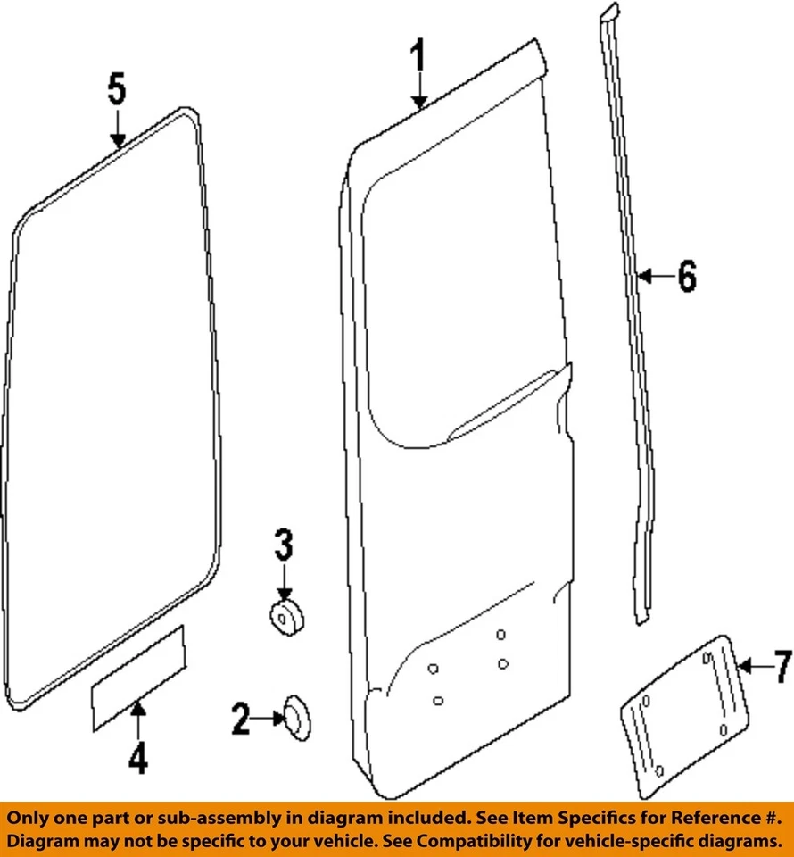 MERCEDES OEM 06-23 A220 Tapa maletero exterior soporte licencia 000810171128 Foto 1 de 1