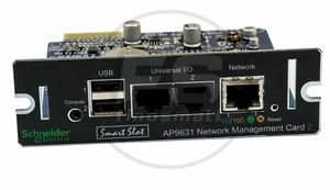 Schneider APC AP9631 UPS Management Network Card 2 w/ AP9335T Temperature Probe - Picture 1 of 16