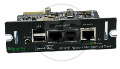 Schneider APC AP9631 UPS Management Network Card 2 w/ AP9335T Temperature Probe - Image 1 of 4