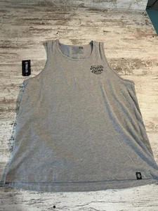Troll Co. Garage Crew Tank Roadside Crew Grey Tank Top, Size XL - Picture 1 of 7