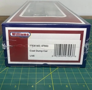 Williams 47953 Operating Coal Dump Car Lehigh & New England - Picture 1 of 4