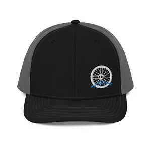Mountain Bike Wheel Trucker Hat - Picture 1 of 8